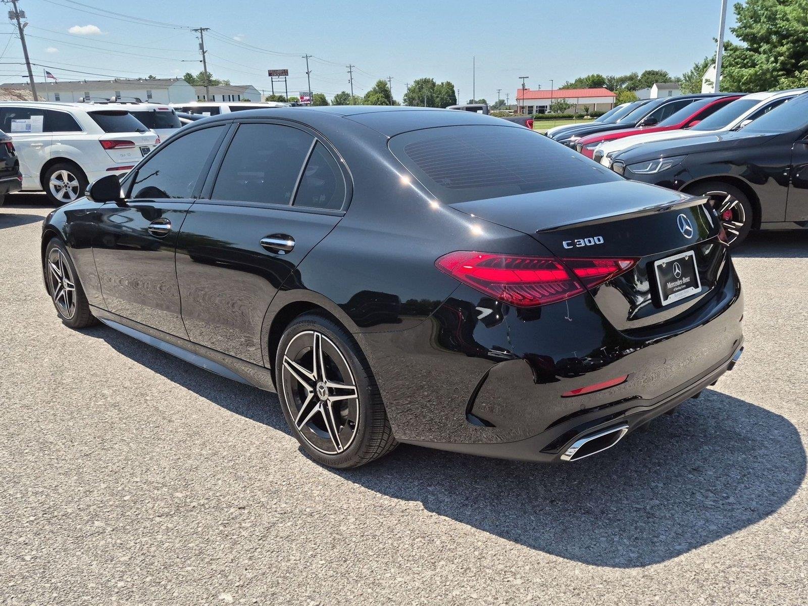 Used 2024 Black Mercedes-Benz C 300 image 3