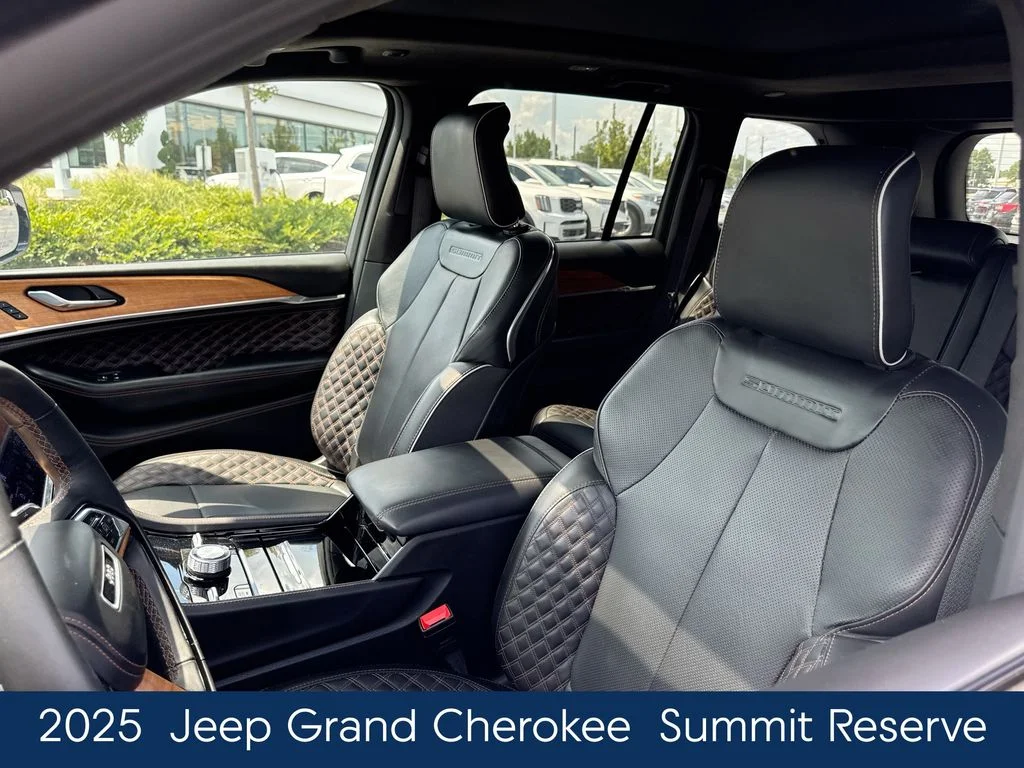 Used 2025 White Jeep Summit Reserve image 8