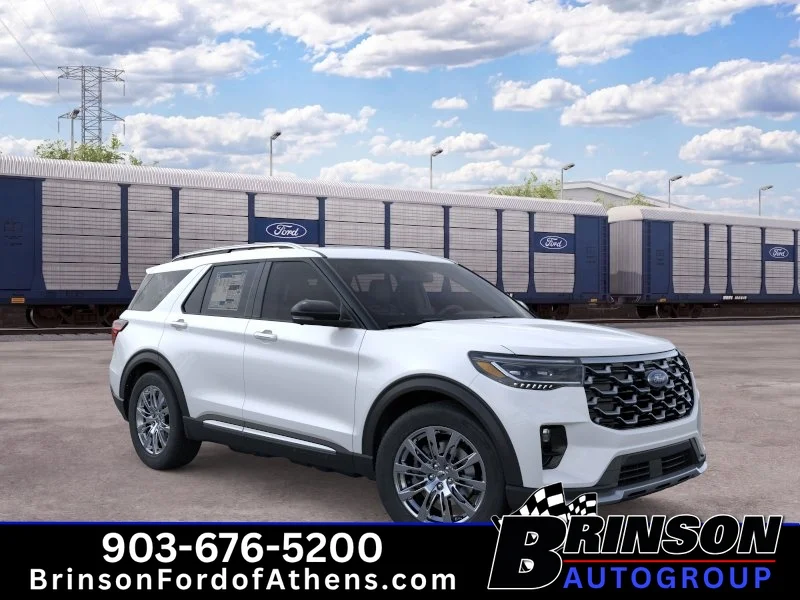 New 2026 Star White Metallic Tri-Coat Ford Platinum™ image 7
