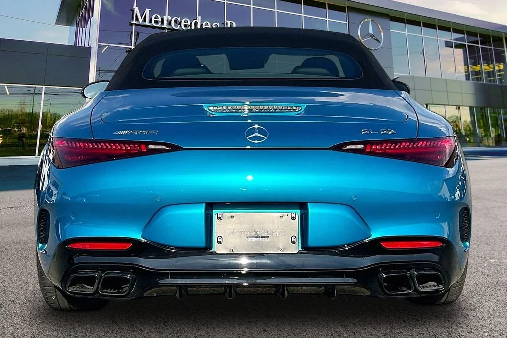 Certified Used 2022 Black Mercedes-Benz SL 63 AMG® image 3