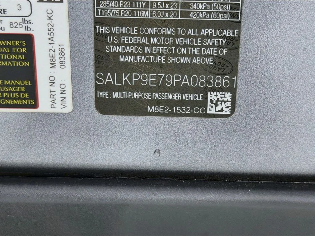 Certified Used 2023 Eiger Gray Metallic Land Rover SE image 35