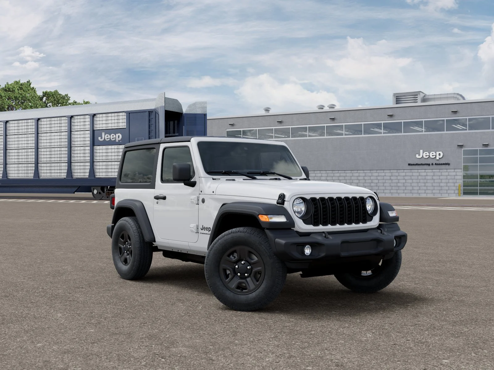 New 2026 Bright White Clearcoat Jeep  image 31