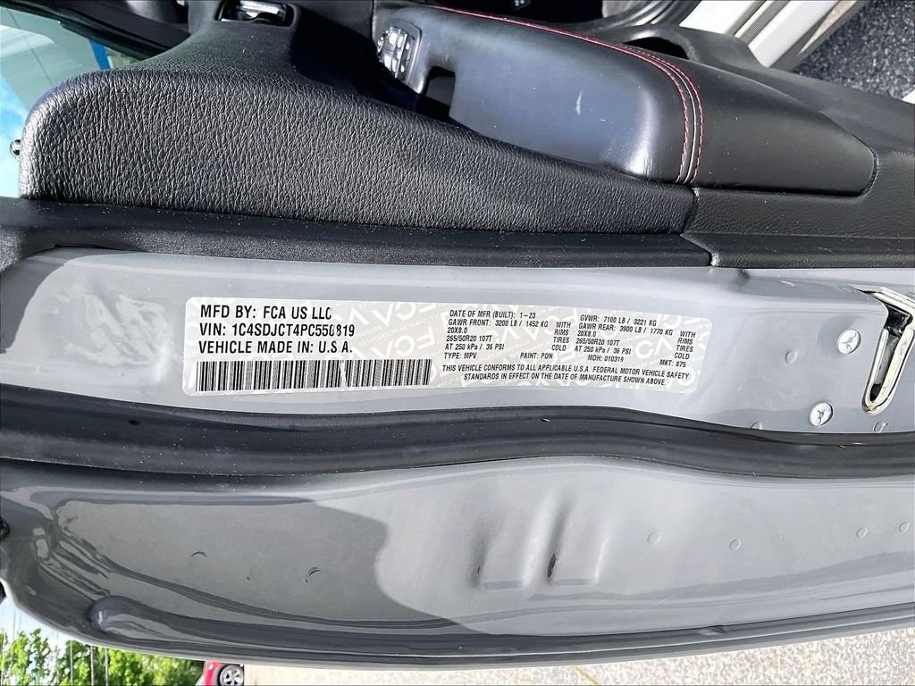 Used 2023 Gray Dodge R/T Plus image 36