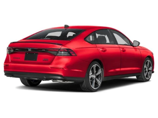 New 2026 Radiant Red Metallic Honda Sport Hybrid image 2