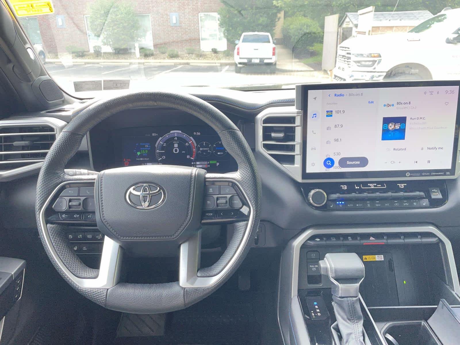 Used 2024 Midnight Black Metallic Toyota Platinum image 2