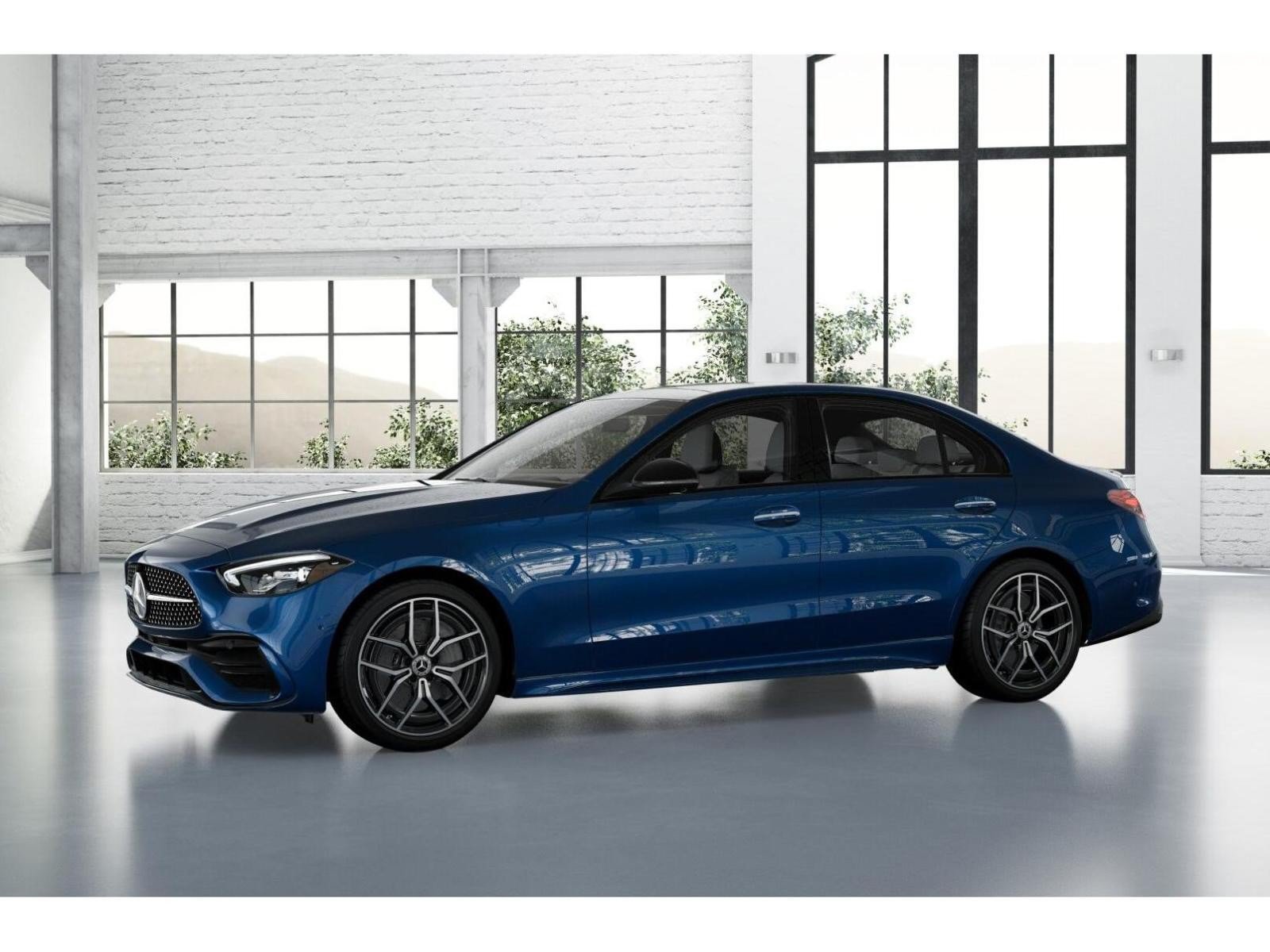New 2026 Starling Blue Metallic Mercedes-Benz C 300 4D Sedan image 38