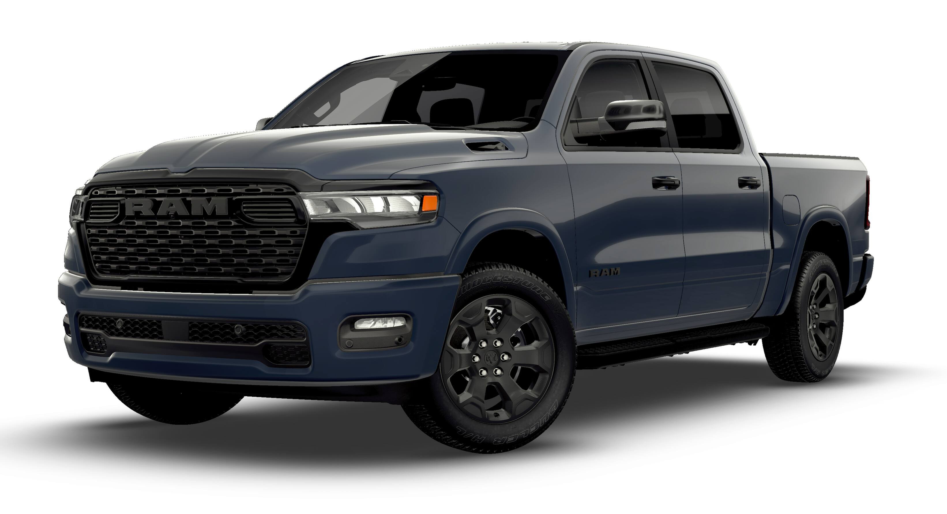 New 2026 Forged Blue Metallic Exterior Paint RAM BIG HORN image 1