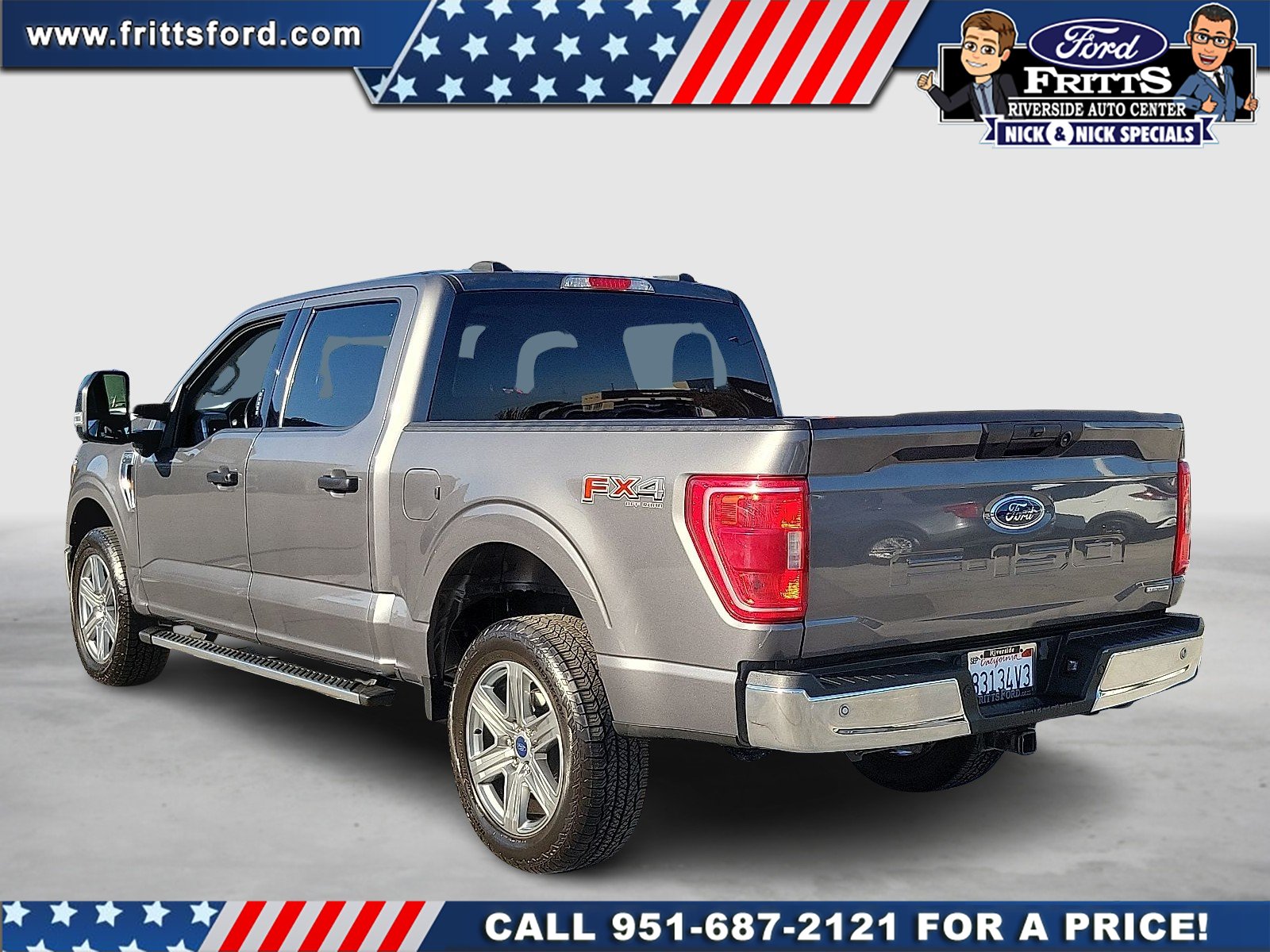 Certified Used 2023 Gray Metallic Ford XLT image 3