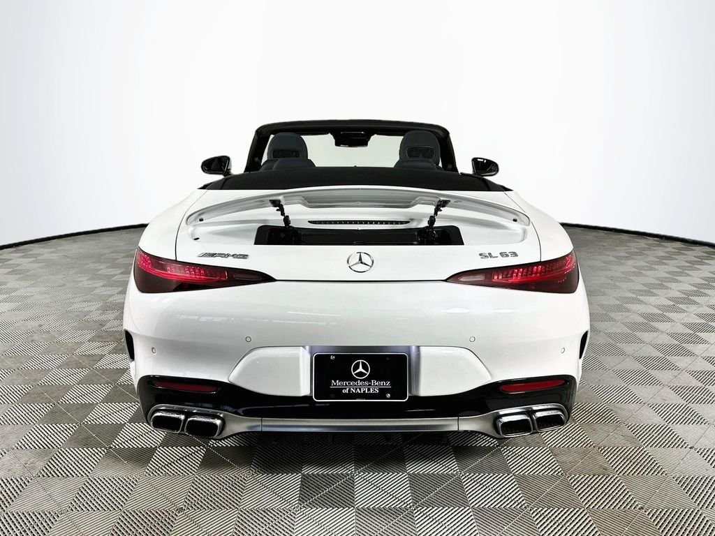 Certified Used 2022 White Mercedes-Benz SL 63 AMG® image 6