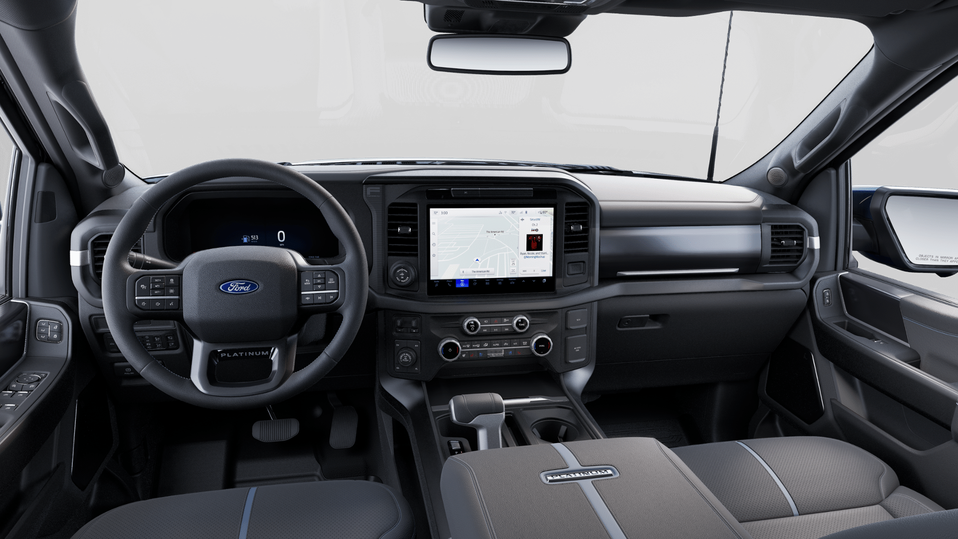 New 2025 Antimatter Blue Metallic Ford Platinum® image 7