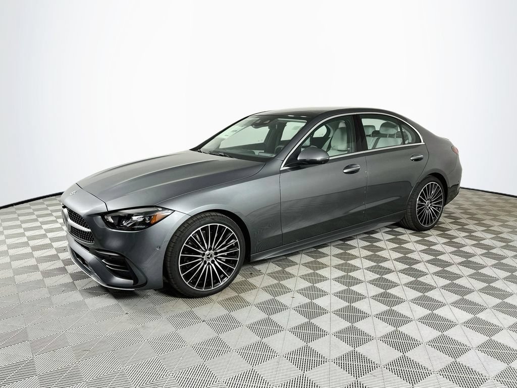 New 2026 Selenite Grey Metallic Mercedes-Benz C 300 image 37