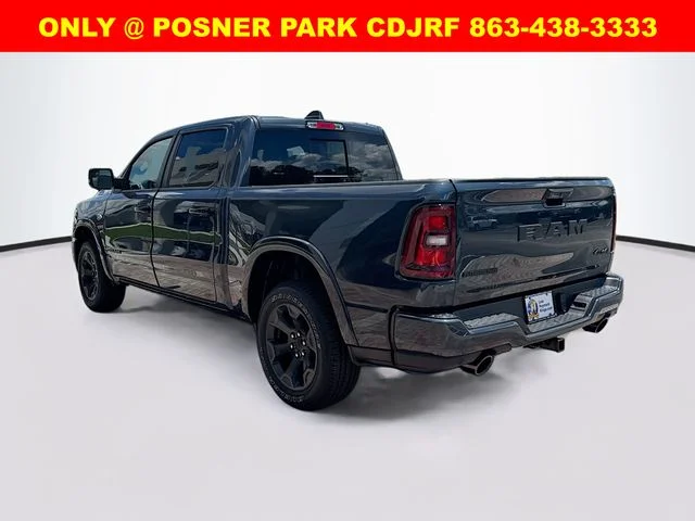 New 2026 Forged Blue Metallic Exterior Paint RAM BIG HORN image 7