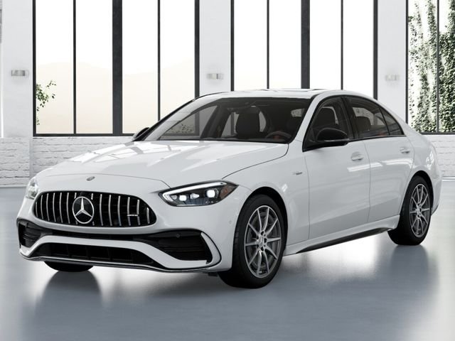 New 2026 Polar White Mercedes-Benz C 43 AMG® image 1
