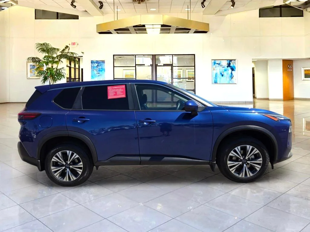 Certified Used 2023 Blue Nissan SV image 4