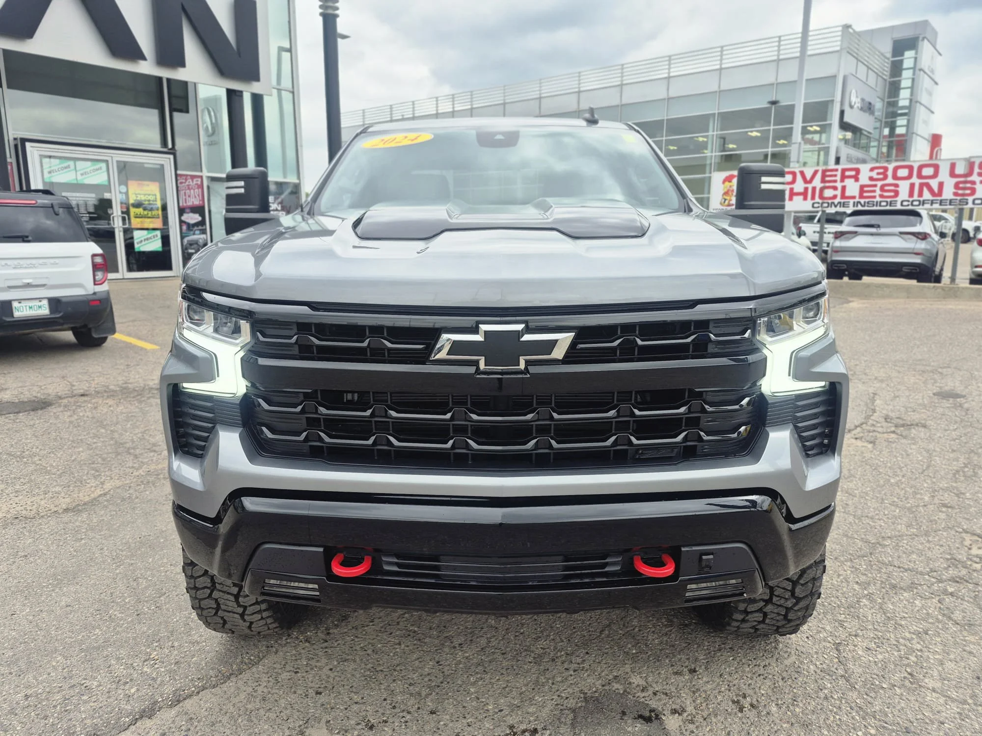 Certified Used 2024 Sterling Grey Metallic Chevrolet LT Trail Boss 4WD*4 Inch Lift | Custom Wheels | 35in Tires | Htd Seats | 6ft Box | Tow Pkg image 4