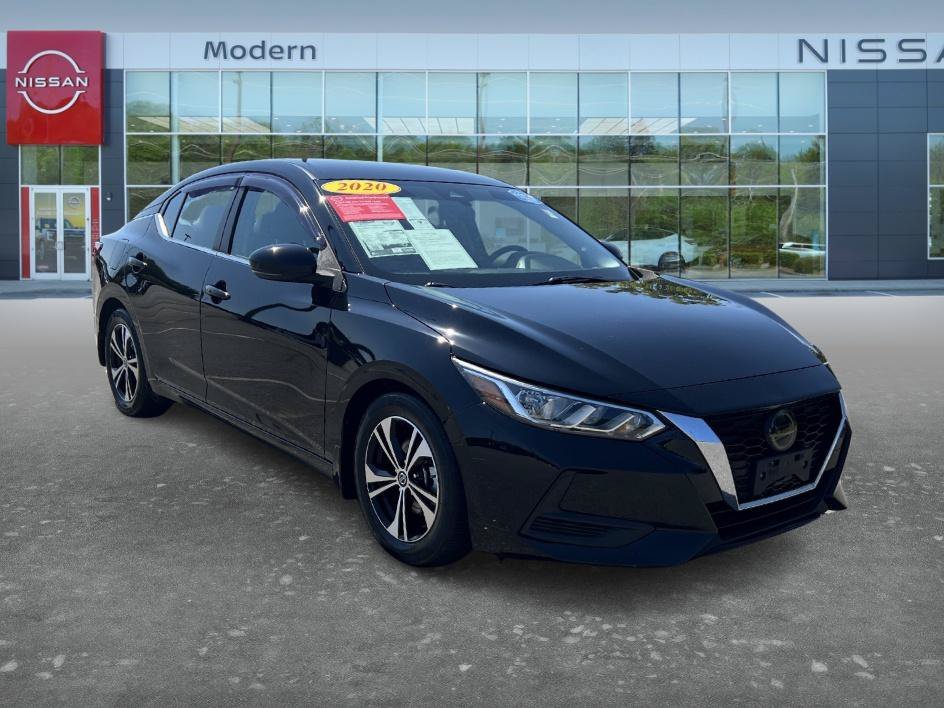 Used 2020 Super Black Nissan SV image 3