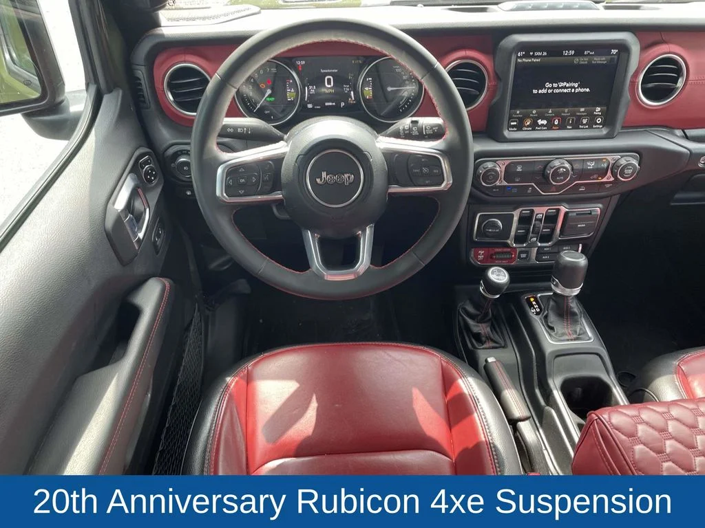 Used 2023 Green Jeep Rubicon 20th Anniversary Edition 4xe image 19