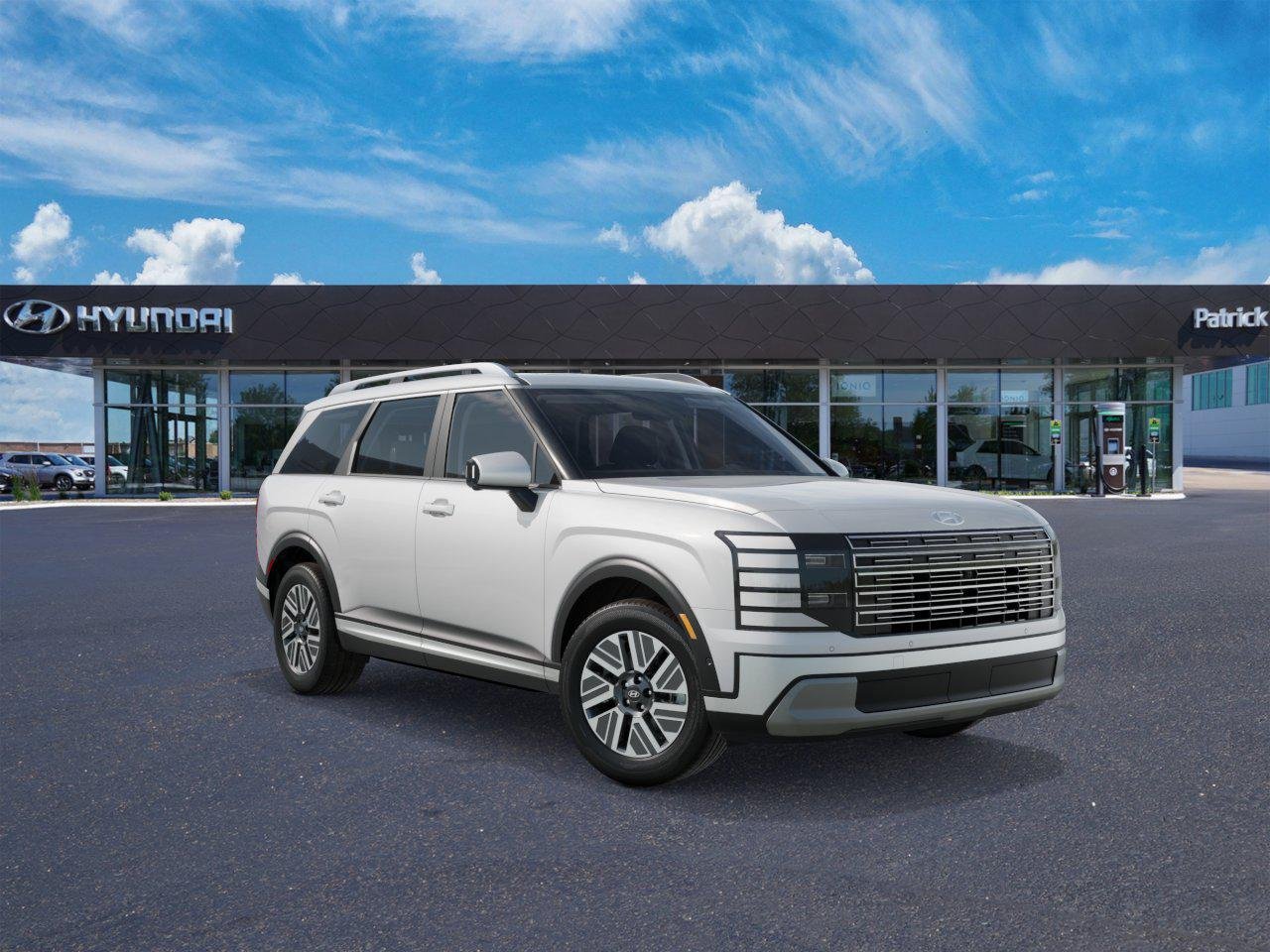 New 2027 Creamy White Pearl Hyundai SEL Premium 7P image 2