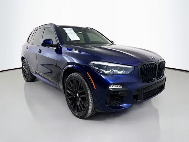 Used 2021 Blue BMW M50i image 3