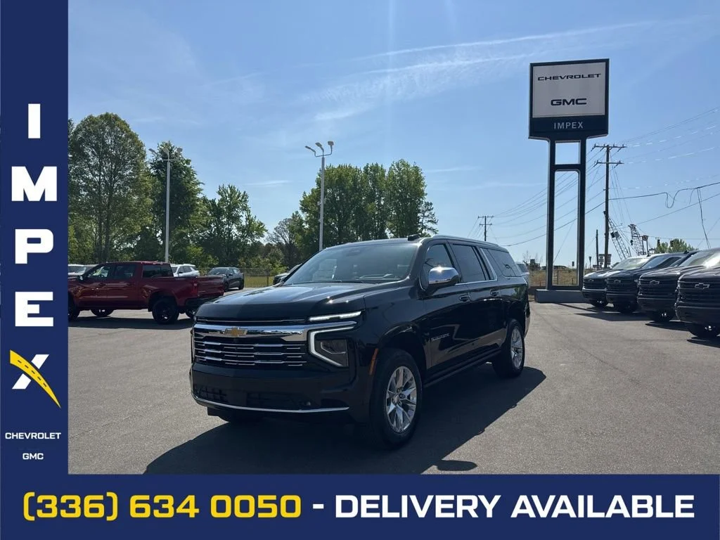 Black 2026 Chevrolet Suburban Premier 4WD SUV / Crossover Four-Wheel Drive