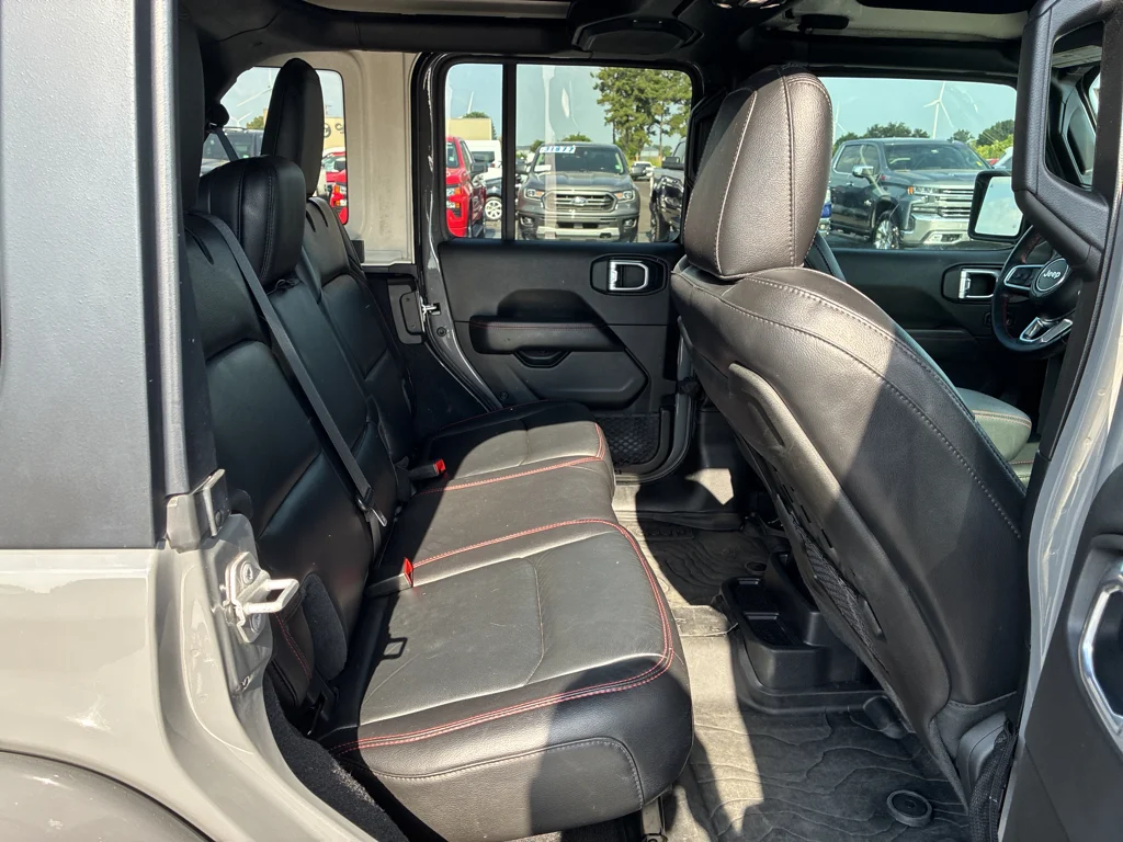 Used 2021 Sting Gray Clearcoat Jeep Unlimited Rubicon image 16