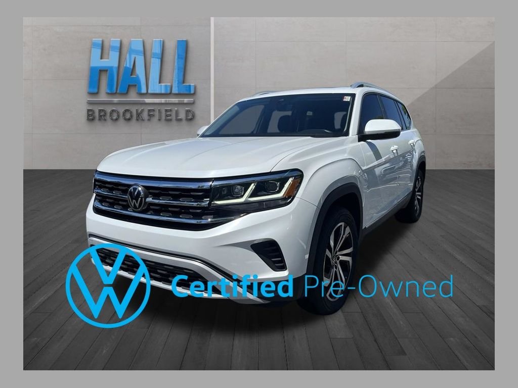 Certified Used 2023 White Volkswagen SEL image 1