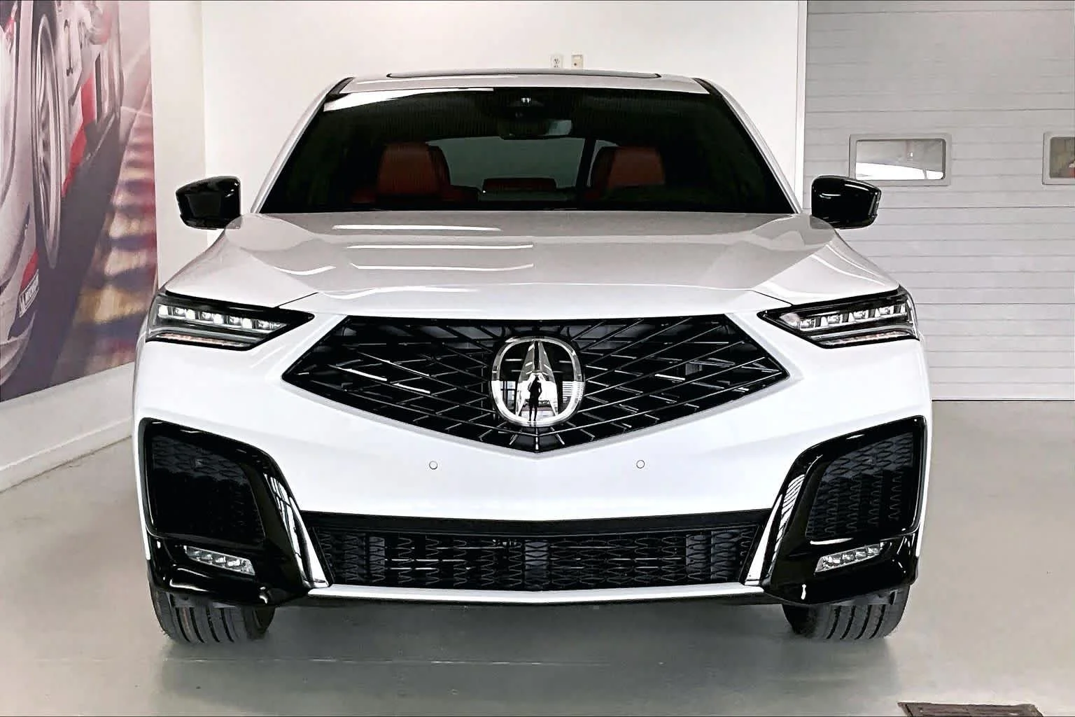 New 2026 Platinum White Pearl Acura w/A-Spec Package image 6