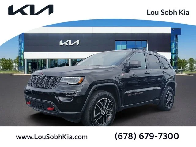 Used 2018 Black Jeep Trailhawk image 1