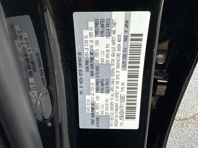 Certified Used 2024 Jet Black Mazda Preferred image 30