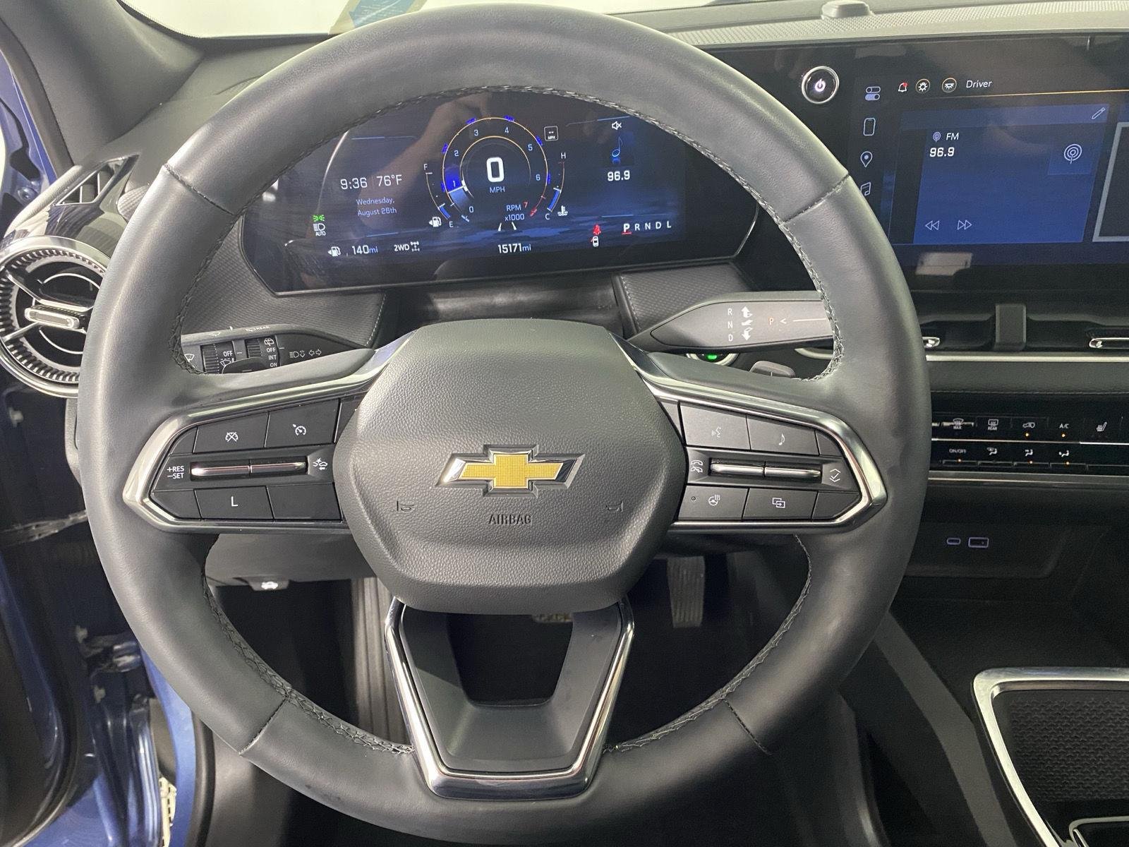Used 2025 Lakeshore Blue Metallic Chevrolet AWD LT image 13
