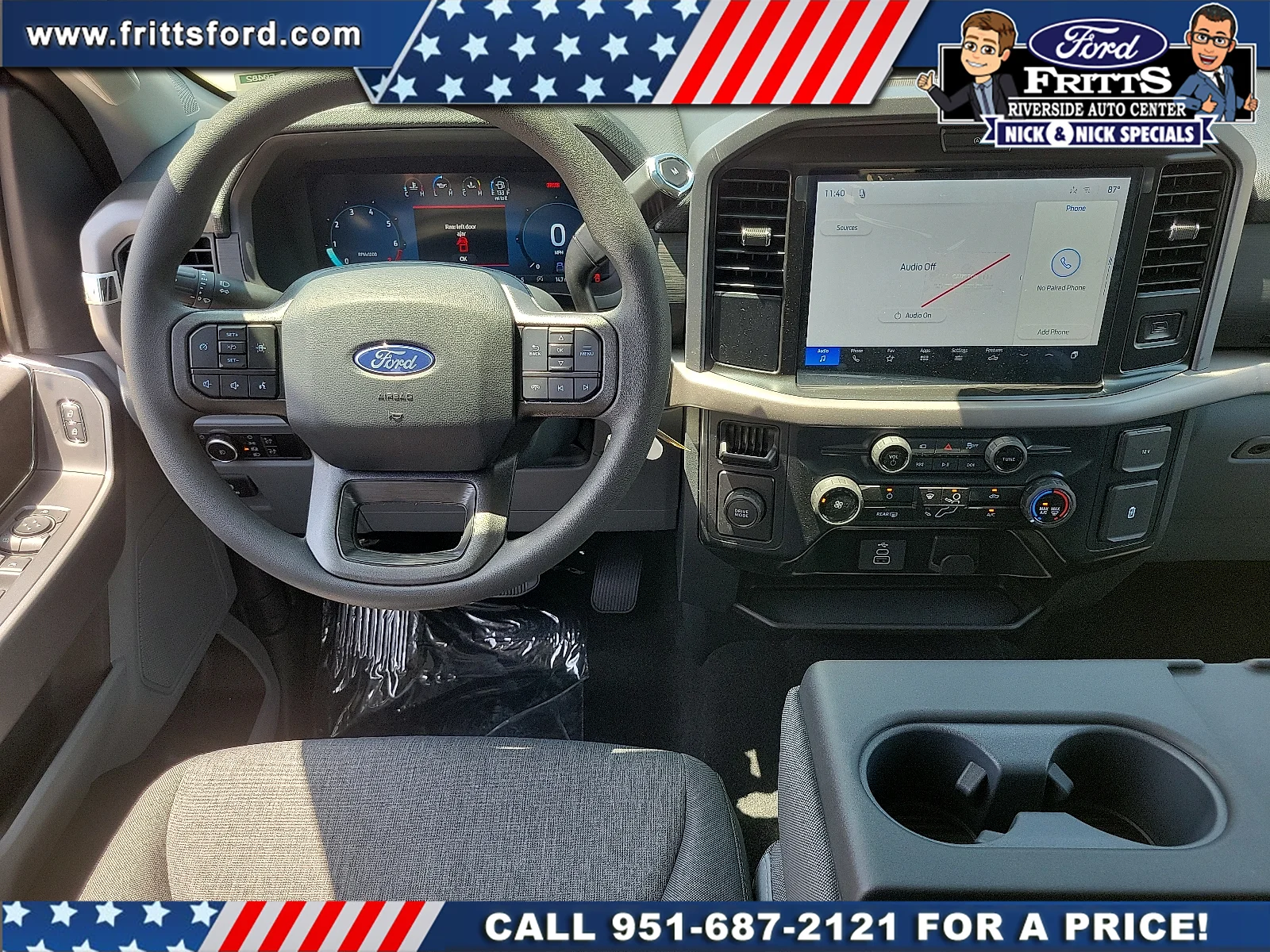New 2026 Carbonized Gray Metallic Ford XLT image 4