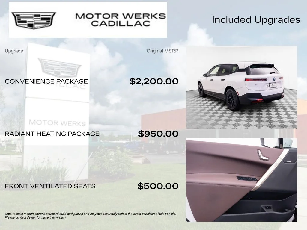 Used 2024 White BMW xDrive50 image 8