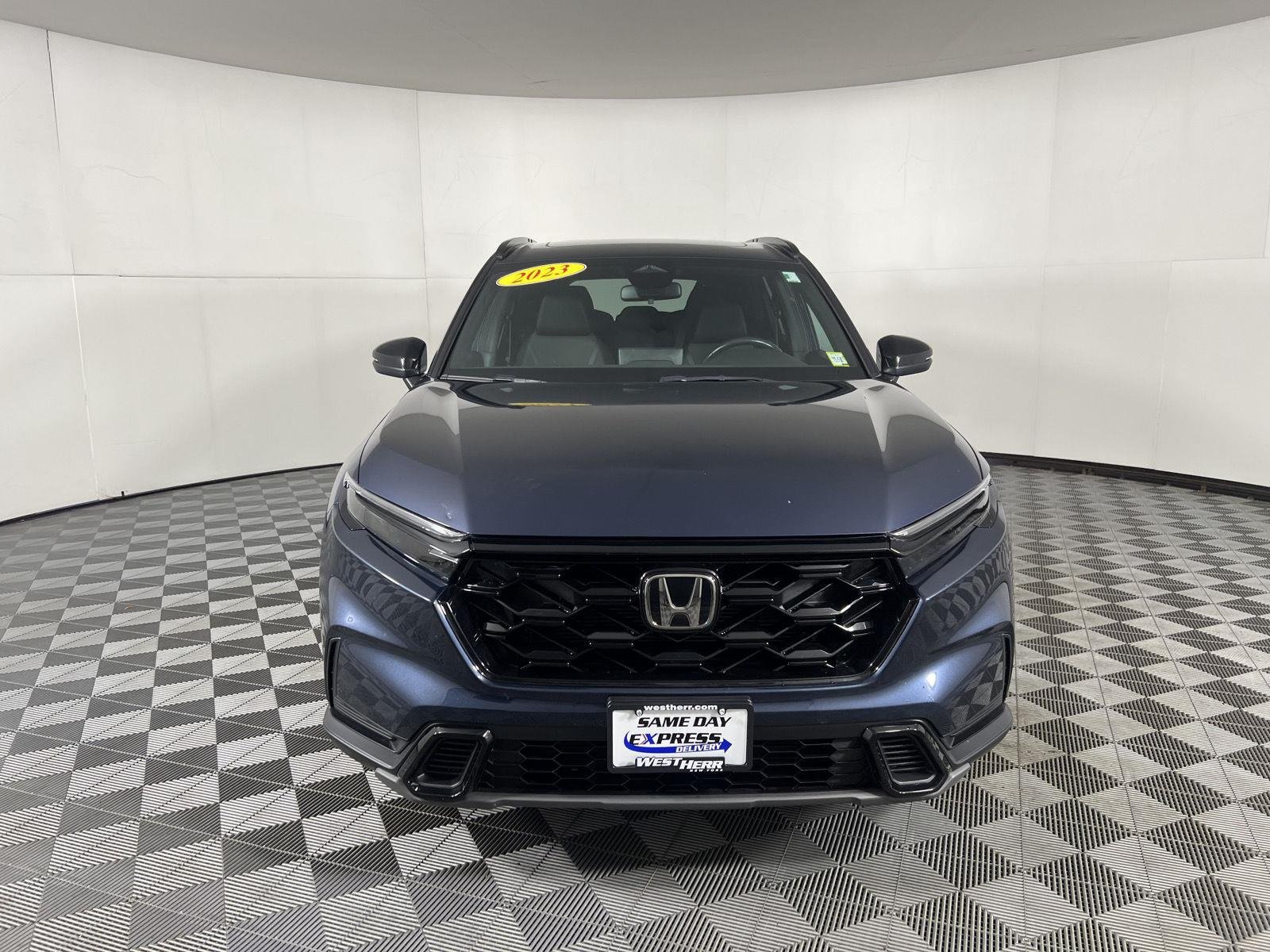 Used 2023 Canyon River Blue Metallic Honda Sport image 3