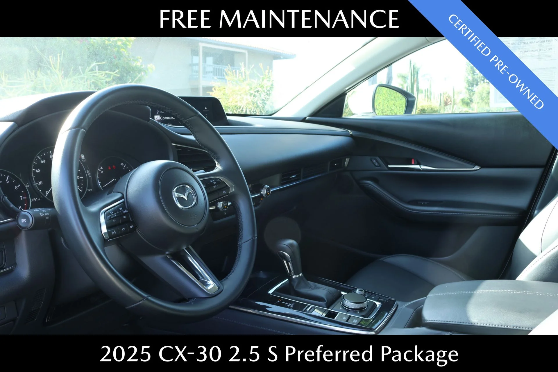 Certified Used 2025 White Mazda 2.5 S Preferred Package image 6