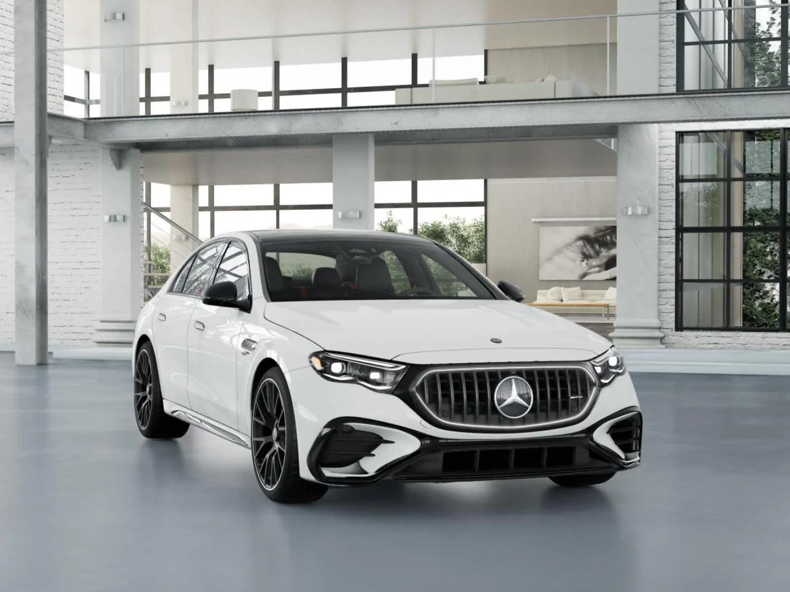 New 2026 Polar White Mercedes-Benz AMG® E 53 E 4MATIC+ Sedan image 8