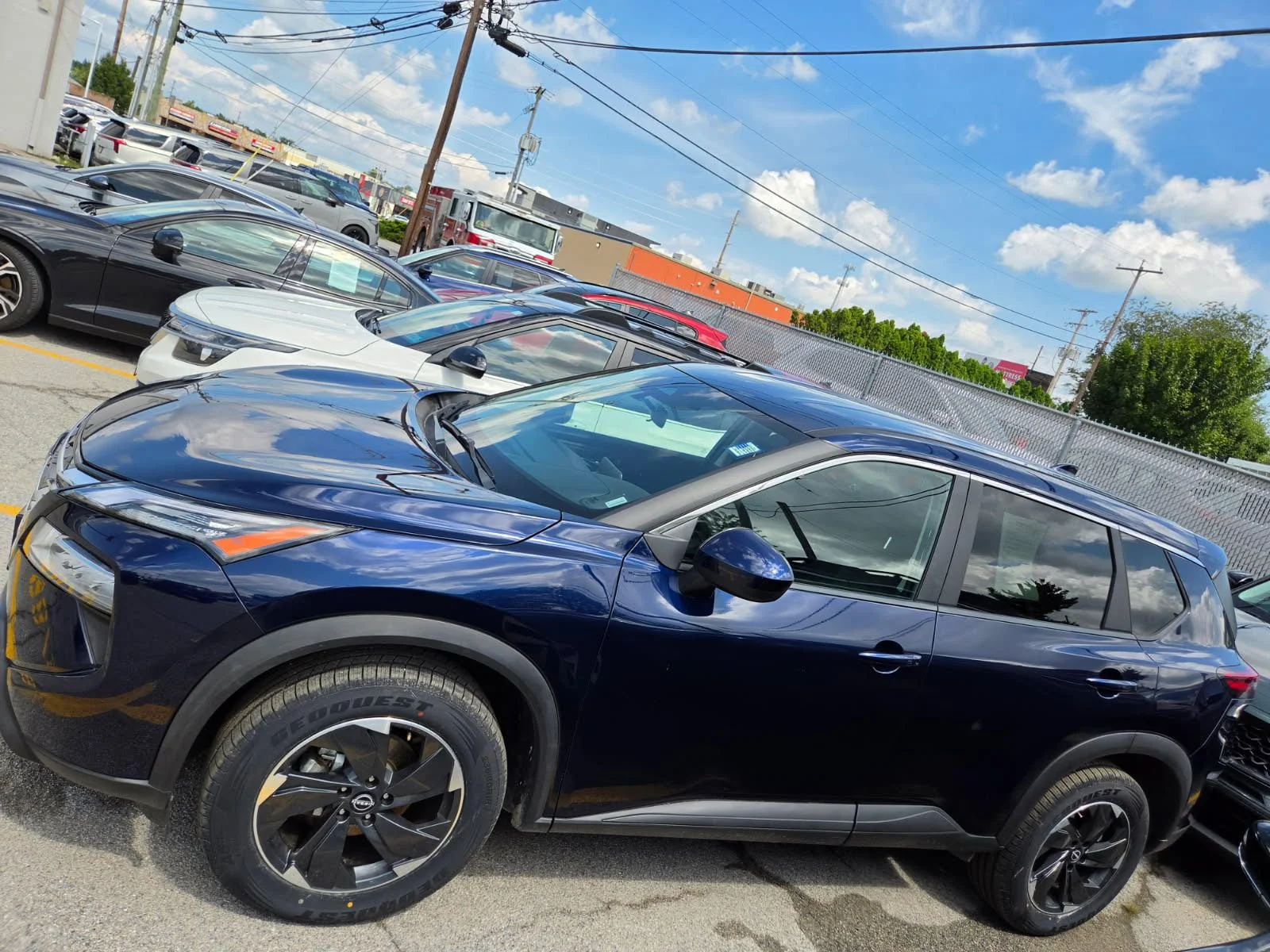 Used 2024 Blue Nissan SV image 11