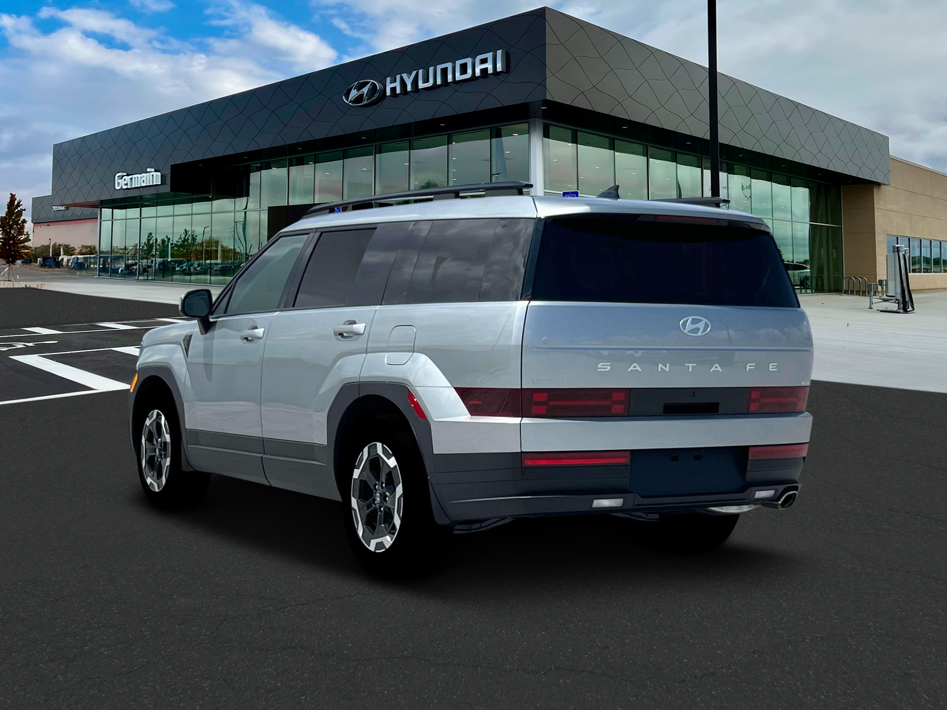 New 2026 Shimmering Silver Pearl Hyundai SEL AWD image 5