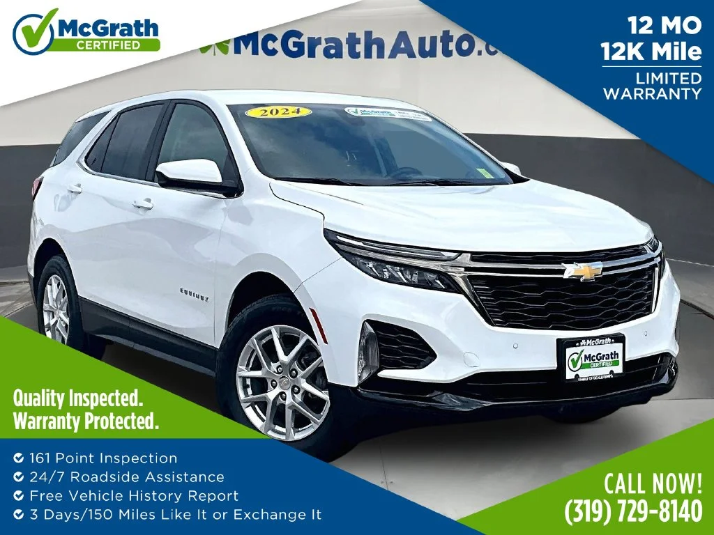 Used 2024 White Chevrolet LT image 1