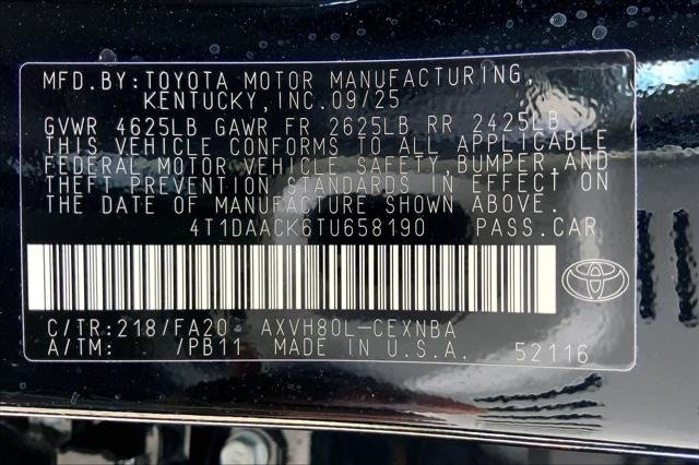 Certified Used 2026 MIDNIGHT BLACK METAL Toyota  image 35