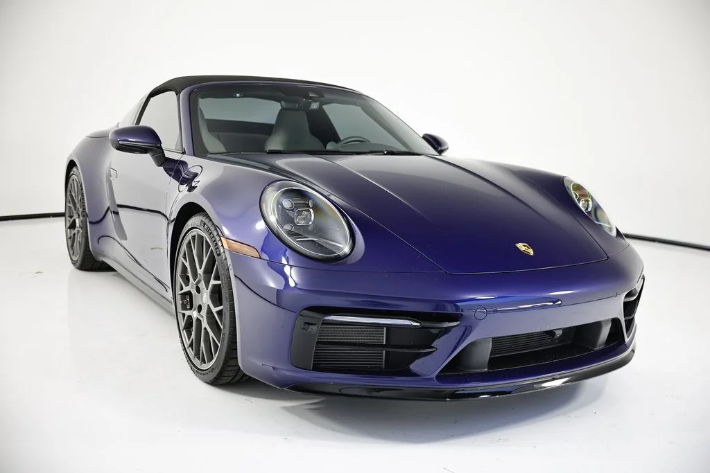 Used 2024 Blue Porsche Targa 4S image 9