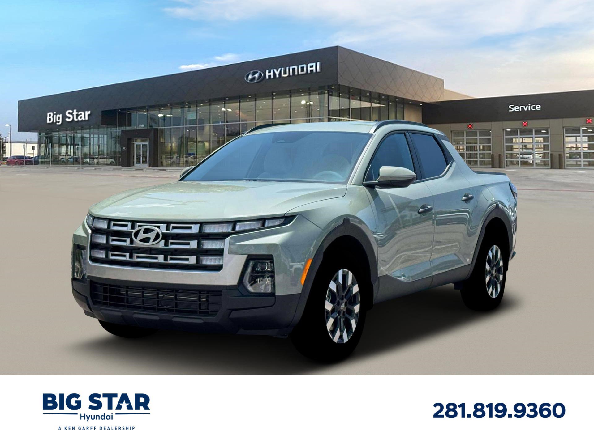 New 2026 Sage Gray Hyundai SEL FWD image 1