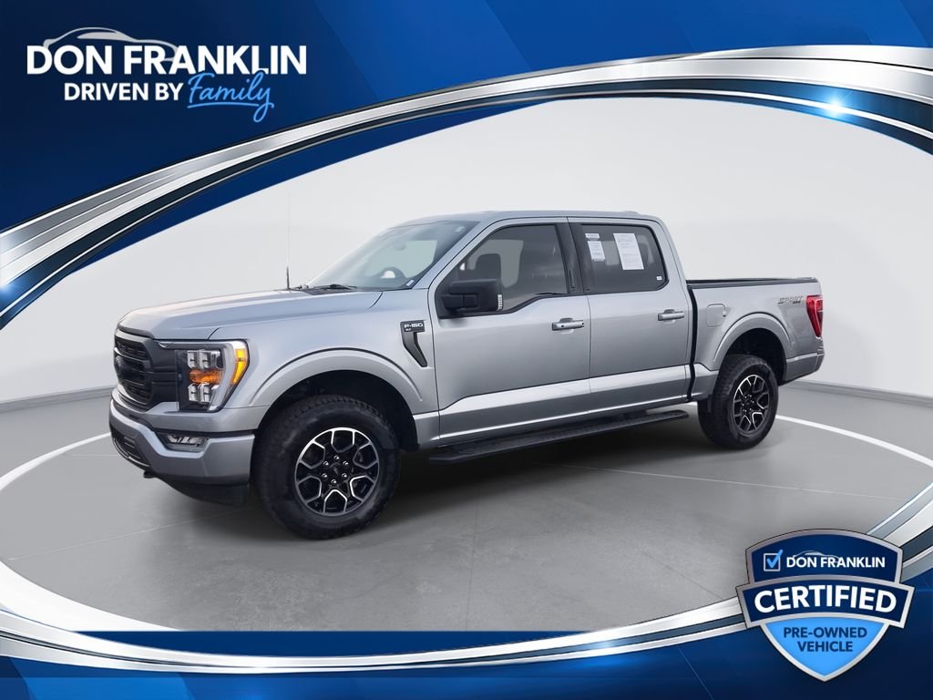 Used 2023 Silver Ford XLT image 1