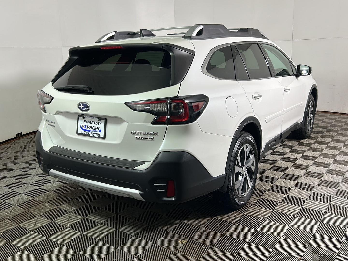 Used 2022 Crystal White Pearl Subaru Touring image 7
