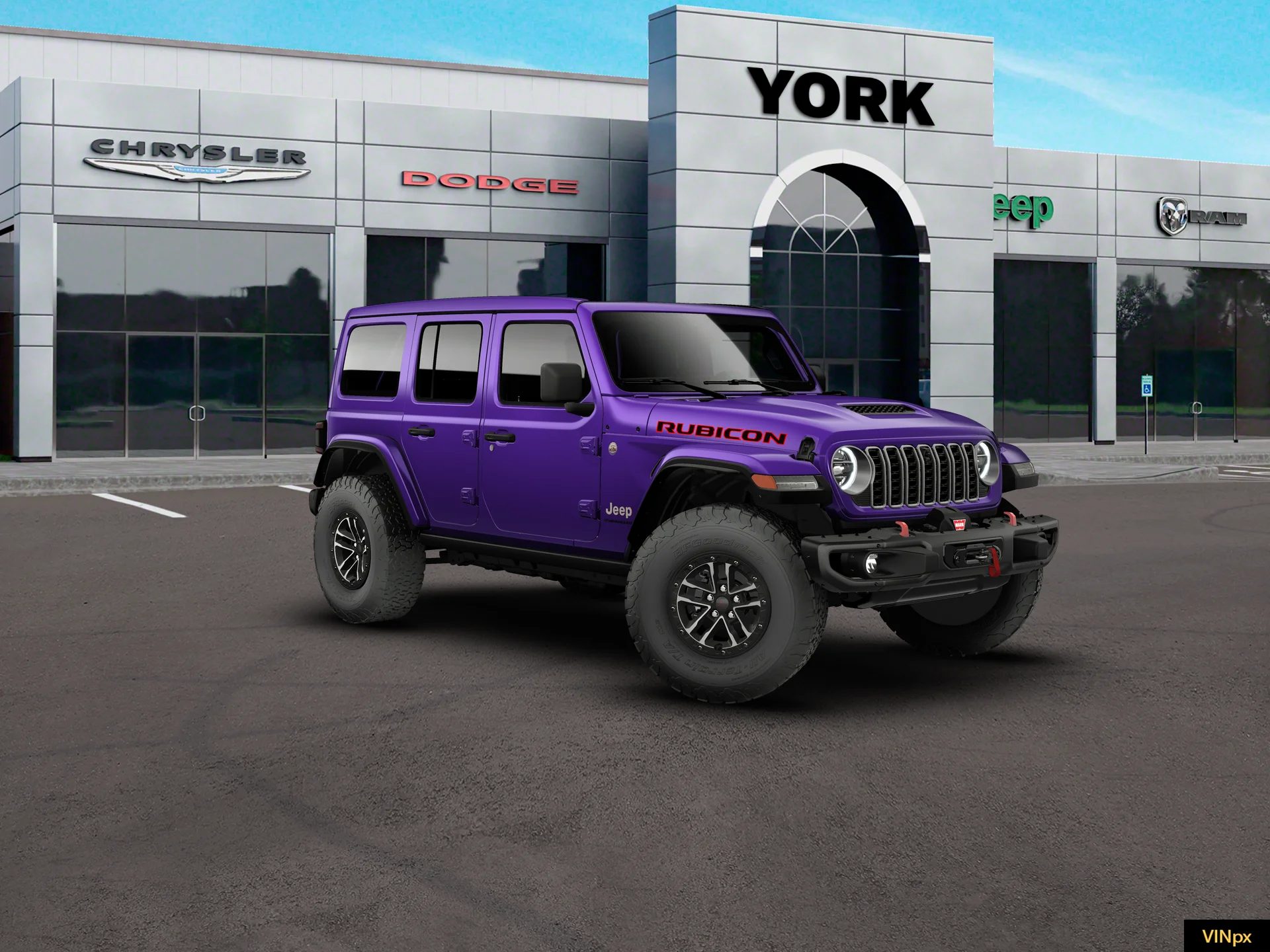 New 2026 Reign Exterior Paint Jeep Rubicon X image 11