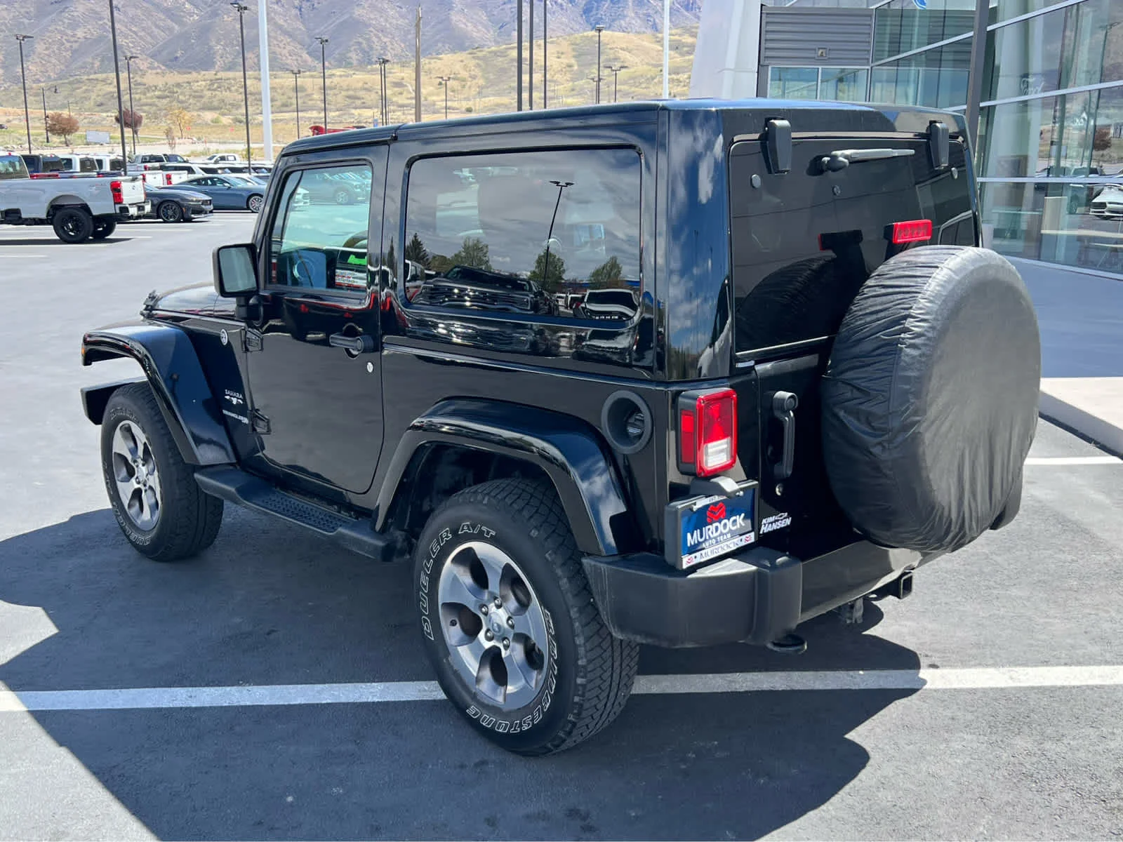Certified Used 2018 Black Clearcoat Jeep Sahara image 11
