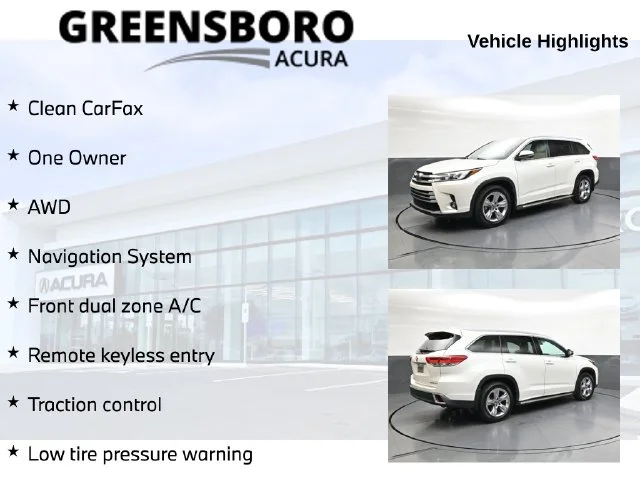 Used 2018 White Toyota Limited image 5