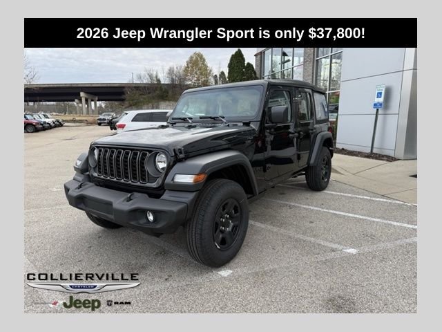 New 2026 Jeep Wrangler Sport 4WD
