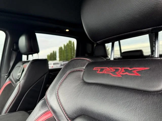 Used 2022 Diamond Black Crystal Pearlcoat Ram TRX image 9