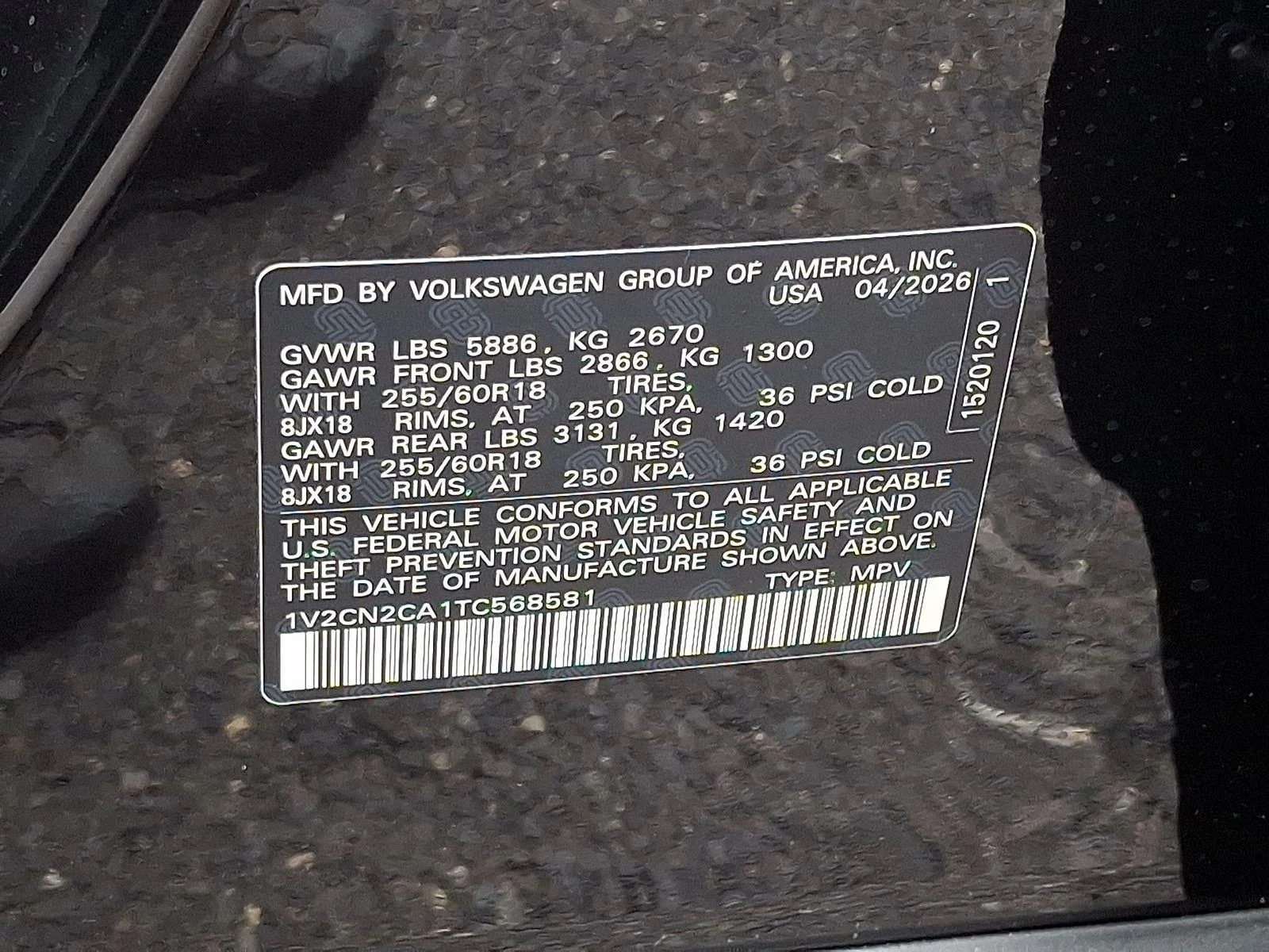 New 2026 2T2T/BLACKPEARL Volkswagen 2.0T Peak Edition image 20