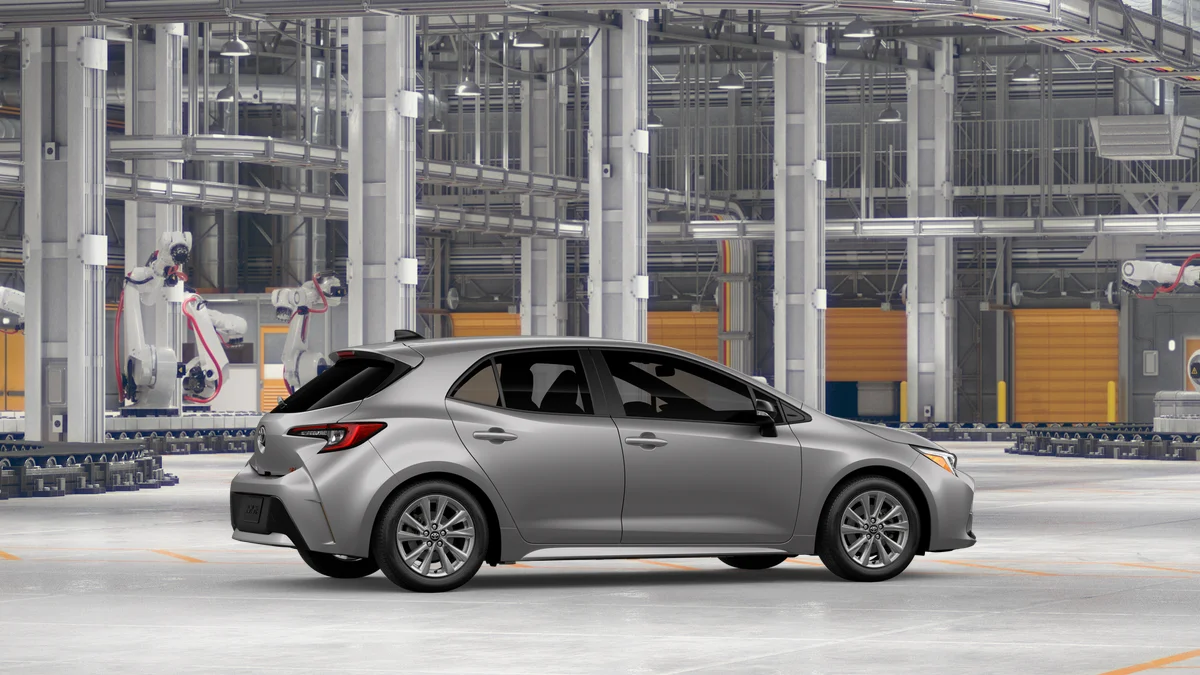 New 2027 Classic Silver Metallic Toyota SE image 11